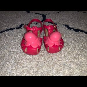 Girls Mini Melissa Ice cream sandals size 11c